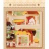 DECOOL BRICKCOOL 88006 non  QUÁN CÀ PHÊ MÈO bộ đồ chơi xếp lắp ráp ghép mô hình CUTE PET COFFEE SHOP