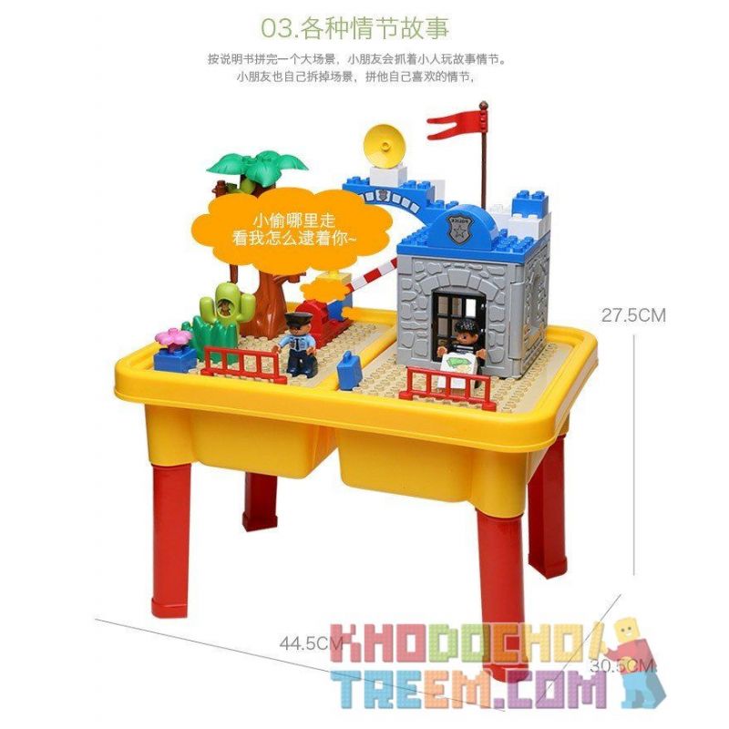HYSTOYS HONGYUANSHENG AOLEDUOTOYS HG-1485 1485 HG1485 Xếp hình kiểu    Police Station Trại Giam Của Cảnh Sát Có Bàn Hộp 45 khối HYSTOYS HONGYUANSHENG AOLEDUOTOYS HG-1485 1485 HG1485 Xếp hình kiểu    Police Station Trại Giam Của Cảnh Sát Có Bàn Hộp 45 khối
