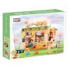 DECOOL BRICKCOOL 88005 non  CỬA HÀNG TRÁNG MIỆNG THÚ CƯNG DỄ THƯƠNG bộ đồ chơi xếp lắp ráp ghép mô hình CUTE PET DESSERT SHOP