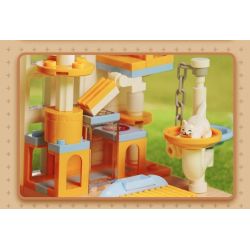 DECOOL BRICKCOOL 88005 non  CỬA HÀNG TRÁNG MIỆNG THÚ CƯNG DỄ THƯƠNG bộ đồ chơi xếp lắp ráp ghép mô hình CUTE PET DESSERT SHOP