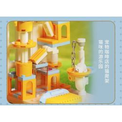 DECOOL BRICKCOOL 88005 non  CỬA HÀNG TRÁNG MIỆNG THÚ CƯNG DỄ THƯƠNG bộ đồ chơi xếp lắp ráp ghép mô hình CUTE PET DESSERT SHOP