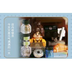 DECOOL BRICKCOOL 88005 non  CỬA HÀNG TRÁNG MIỆNG THÚ CƯNG DỄ THƯƠNG bộ đồ chơi xếp lắp ráp ghép mô hình CUTE PET DESSERT SHOP