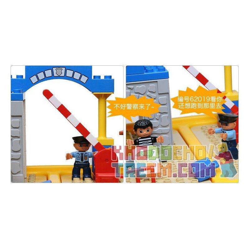 HYSTOYS HONGYUANSHENG AOLEDUOTOYS HG-1485 1485 HG1485 Xếp hình kiểu    Police Station Trại Giam Của Cảnh Sát Có Bàn Hộp 45 khối HYSTOYS HONGYUANSHENG AOLEDUOTOYS HG-1485 1485 HG1485 Xếp hình kiểu    Police Station Trại Giam Của Cảnh Sát Có Bàn Hộp 45 khối