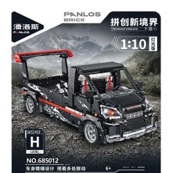 PanlosBrick 685012 Panlos Brick 685012 non  WULING ĐƯỢC ỦY QUYỀN XE BÁN TẢI SỬA ĐỔI MÀU ĐEN BLACK WARRIOR tỷ lệ 1:10 bộ đồ chơi xếp lắp ráp ghép mô hình  WULING AUTHORIZED Kỹ Thuật Công Nghệ Cao Mô Hình Phương Tiện 3072 khối