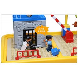 HYSTOYS HONGYUANSHENG AOLEDUOTOYS HG-1485 1485 HG1485 Xếp hình kiểu    Police Station Trại Giam Của Cảnh Sát Có Bàn Hộp 45 khối HYSTOYS HONGYUANSHENG AOLEDUOTOYS HG-1485 1485 HG1485 Xếp hình kiểu    Police Station Trại Giam Của Cảnh Sát Có Bàn Hộp 45 khối