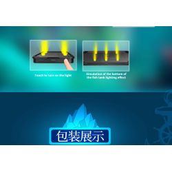 ZHEGAO 662009 non  CHUYẾN ĐI MƠ ƯỚC bộ đồ chơi xếp lắp ráp ghép mô hình OCEAN VIEW BOAT DREAM TRIP 579 khối