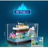 ZHEGAO 662009 non  CHUYẾN ĐI MƠ ƯỚC bộ đồ chơi xếp lắp ráp ghép mô hình OCEAN VIEW BOAT DREAM TRIP 579 khối