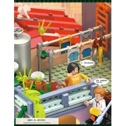 ZHEGAO 612015 non  ĐƯỜNG PHỐ CỔ ĐIỂN bộ đồ chơi xếp lắp ráp ghép mô hình Creator Sáng Tạo 3209 khối