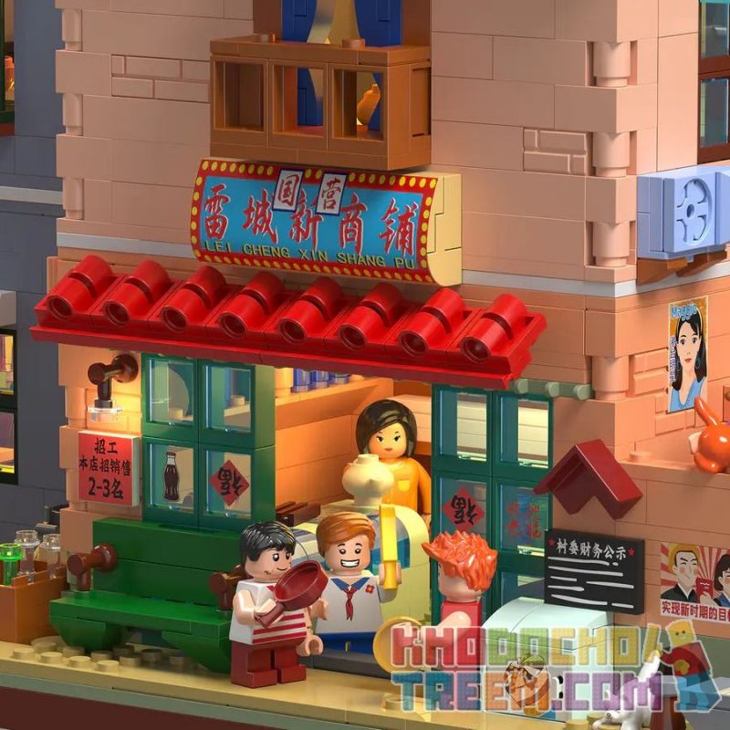 ZHEGAO 612015 non  ĐƯỜNG PHỐ CỔ ĐIỂN bộ đồ chơi xếp lắp ráp ghép mô hình Creator Sáng Tạo 3209 khối