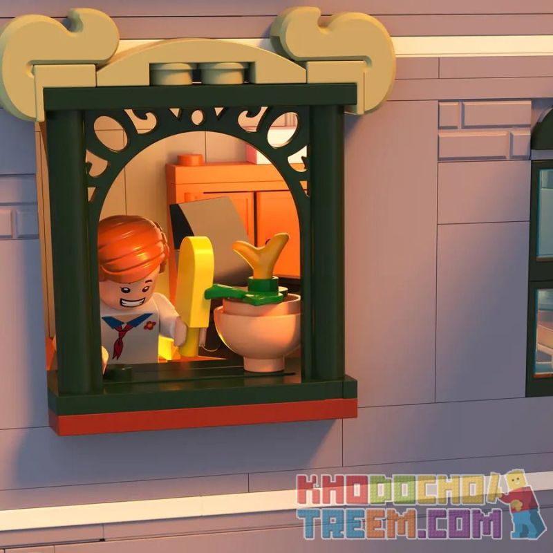 ZHEGAO 612015 non  ĐƯỜNG PHỐ CỔ ĐIỂN bộ đồ chơi xếp lắp ráp ghép mô hình Creator Sáng Tạo 3209 khối