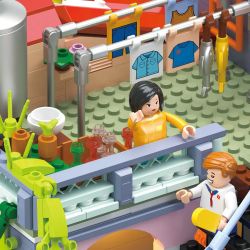 ZHEGAO 612015 non  ĐƯỜNG PHỐ CỔ ĐIỂN bộ đồ chơi xếp lắp ráp ghép mô hình Creator Sáng Tạo 3209 khối