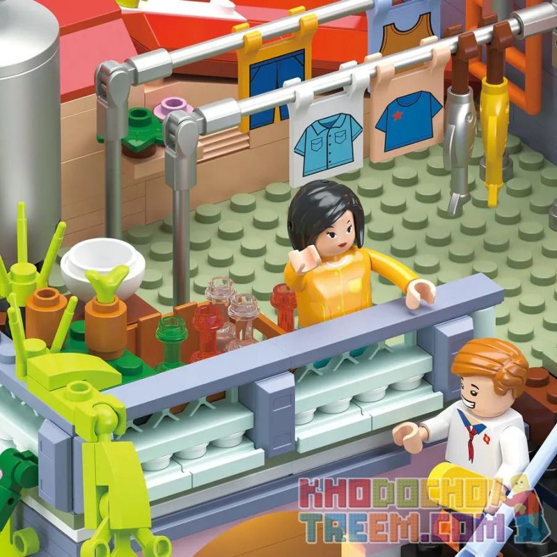 ZHEGAO 612015 non  ĐƯỜNG PHỐ CỔ ĐIỂN bộ đồ chơi xếp lắp ráp ghép mô hình Creator Sáng Tạo 3209 khối