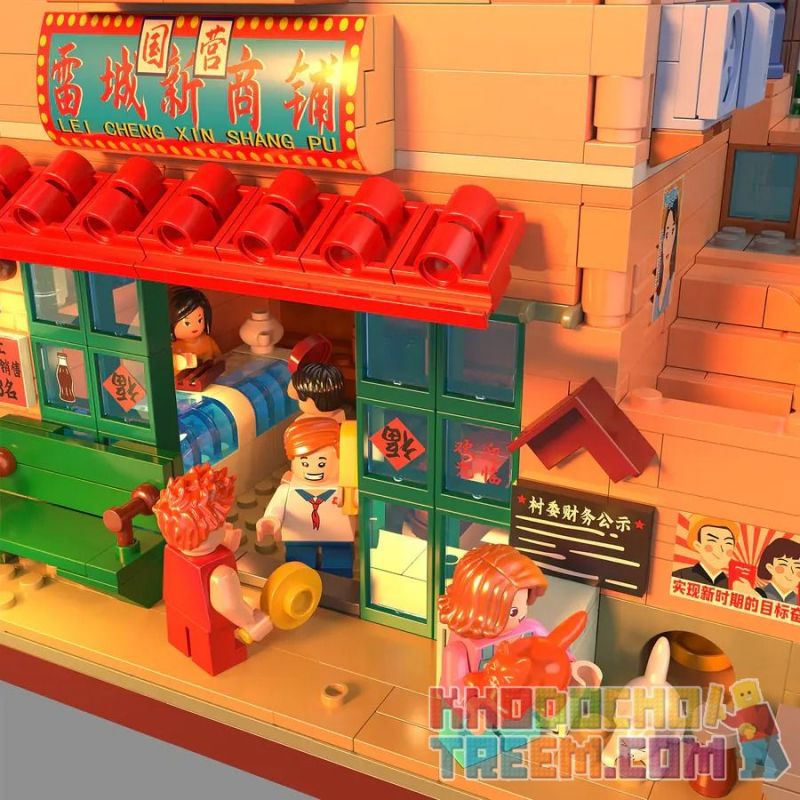 ZHEGAO 612015 non  ĐƯỜNG PHỐ CỔ ĐIỂN bộ đồ chơi xếp lắp ráp ghép mô hình Creator Sáng Tạo 3209 khối