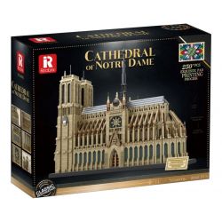REOBRIX 66016 non  NHÀ THỜ ĐỨC BÀ PARIS bộ đồ chơi xếp lắp ráp ghép mô hình Creator CATHEDRAL OF NOTRE-DAME Sáng Tạo 8868 khối