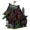 REBRICKABLE MOC-111710 111710 MOC111710 REOBRIX 66017 non  NHÀ TRỌ THẬP TỰ CHINH bộ đồ chơi xếp lắp ráp ghép mô hình Medieval Castle MEDIEVAL TAVERN THE CRUSADER'S INN Chiến Tranh Trung Cổ 3214 khối