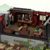 REBRICKABLE MOC-111710 111710 MOC111710 REOBRIX 66017 non  NHÀ TRỌ THẬP TỰ CHINH bộ đồ chơi xếp lắp ráp ghép mô hình Medieval Castle MEDIEVAL TAVERN THE CRUSADER'S INN Chiến Tranh Trung Cổ 3214 khối