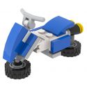 WM MOC1225 1225 MOC1225-A 1225-A non Lego MARIO KART CÂY NẤM bộ đồ chơi xếp lắp ráp ghép mô hình Super Mario MARIO MOTORCYCLE Thợ Sửa Ống Nước 31 khối