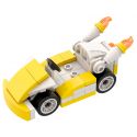 WM MOC1221 1221 MOC1221-A 1221-A non Lego MARIO KART WARIO bộ đồ chơi xếp lắp ráp ghép mô hình Super Mario Thợ Sửa Ống Nước 55 khối