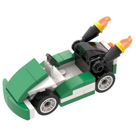 WM MOC1220 1220 MOC1220-A 1220-A non  MARIO KART LUIGI bộ đồ chơi xếp lắp ráp ghép mô hình Super Mario Thợ Sửa Ống Nước 55 khối