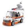DECOOL BRICKCOOL 22079 non  XE KÉO LÙI RADAR bộ đồ chơi xếp lắp ráp ghép mô hình Racers Đua Tốc Độ 122 khối