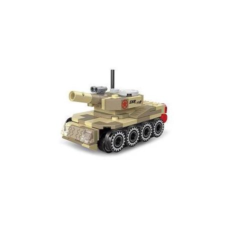 DECOOL BRICKCOOL 22073 non  XE KÉO MINI TĂNG bộ đồ chơi xếp lắp ráp ghép mô hình Mini Racing Pacemaker Đua Xe Mini 126 khối