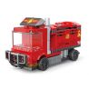 DECOOL BRICKCOOL 22067 non  XE KÉO MINI CỨU HỎA MÀU ĐỎ bộ đồ chơi xếp lắp ráp ghép mô hình Racers MINI RACING PACEMAKER Đua Tốc Độ 129 khối