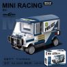 DECOOL BRICKCOOL 22068 non  XE KÉO MINI CẢNH SÁT bộ đồ chơi xếp lắp ráp ghép mô hình Racers MINI RACING PACEMAKER Đua Tốc Độ 146 khối