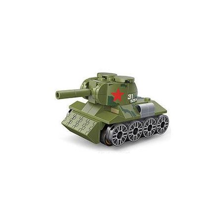 DECOOL BRICKCOOL 22065 non  XE KÉO MINI TĂNG 31 bộ đồ chơi xếp lắp ráp ghép mô hình Racers MINI RACING PACEMAKER Đua Tốc Độ 114 khối