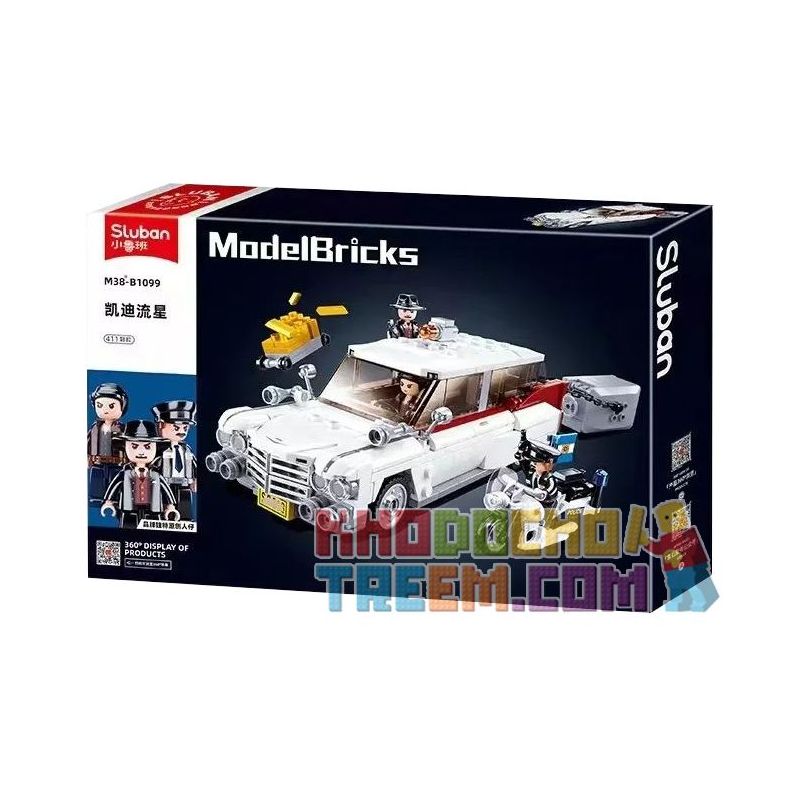SLUBAN M38-B1099 B1099 1099 M38B1099 38-B1099 non Lego CADDY XE THỂ THAO SAO BĂNG bộ đồ chơi xếp lắp ráp ghép mô hình Speed Champions Racing Cars SPORT CAR Đua Xe Công Thức 411 khối