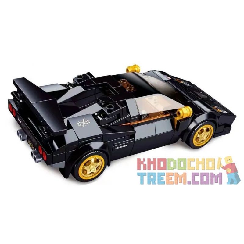 SLUBAN M38-B1098 B1098 1098 M38B1098 38-B1098 non Lego XE THỂ THAO CANTASH bộ đồ chơi xếp lắp ráp ghép mô hình Speed Champions Racing Cars SPORT CAR Đua Xe Công Thức 254 khối