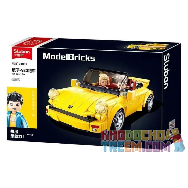 SLUBAN M38-B1097 B1097 1097 M38B1097 38-B1097 non  XE THỂ THAO BOZI 930 bộ đồ chơi xếp lắp ráp ghép mô hình Speed Champions Racing Cars SPORT CAR Đua Xe Công Thức 290 khối
