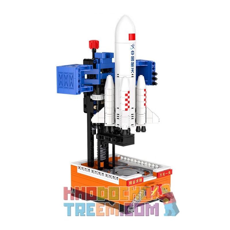 CADA DOUBLEE C56026 56026 non  TÊN LỬA HÀNH QUÂN DÀI bộ đồ chơi xếp lắp ráp ghép mô hình Creator Sáng Tạo 434 khối
