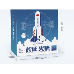 CADA DOUBLEE C56026 56026 non  TÊN LỬA HÀNH QUÂN DÀI bộ đồ chơi xếp lắp ráp ghép mô hình Creator Sáng Tạo 434 khối