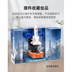 CADA DOUBLEE C56026 56026 non  TÊN LỬA HÀNH QUÂN DÀI bộ đồ chơi xếp lắp ráp ghép mô hình Creator Sáng Tạo 434 khối