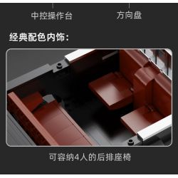 CADA DOUBLEE C62004 62004 non  LEVC XE HƠI CỦA ANH TAXI ??? LONDON tỷ lệ 1:12 bộ đồ chơi xếp lắp ráp ghép mô hình Creator Expert Chuyên Gia Sáng Tạo 1871 khối