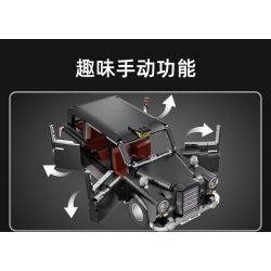 CADA DOUBLEE C62004 62004 non  LEVC XE HƠI CỦA ANH TAXI ??? LONDON tỷ lệ 1:12 bộ đồ chơi xếp lắp ráp ghép mô hình Creator Expert Chuyên Gia Sáng Tạo 1871 khối