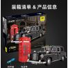 CADA DOUBLEE C62004 62004 non  LEVC XE HƠI CỦA ANH TAXI ??? LONDON tỷ lệ 1:12 bộ đồ chơi xếp lắp ráp ghép mô hình Creator Expert Chuyên Gia Sáng Tạo 1871 khối