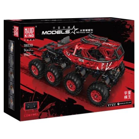 MouldKing 18030 18031 18083 Mould King 18030 18031 18083 non  XE LEO NÚI FIREFOX bộ đồ chơi xếp lắp ráp ghép mô hình  FIREFOX CLIMB CAR Kỹ Thuật Công Nghệ Cao Mô Hình Phương Tiện 1962 khối