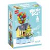 GULY 60504 non  HỘP NHẠC NGÔI NHÀ BONG BÓNG bộ đồ chơi xếp lắp ráp ghép mô hình Movie & Game MUSIC BOX MINI BALLOON HOUSE Phim Và Trò Chơi 706 khối