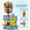 GULY 60504 non  HỘP NHẠC NGÔI NHÀ BONG BÓNG bộ đồ chơi xếp lắp ráp ghép mô hình Movie & Game MUSIC BOX MINI BALLOON HOUSE Phim Và Trò Chơi 706 khối