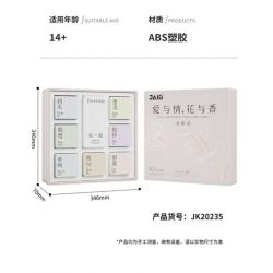 JAKI JK20235 20235 non  HỘP QUÀ HOA HƯƠNG LIỆU ODE TO AROMATHERAPY bộ đồ chơi xếp lắp ráp ghép mô hình Creator Sáng Tạo 202308 khối