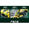XIANGJUN XJ-3985B 3985B XJ3985B non  ĐUA XE SIÊU LÙI LAMBORGHINI EVO bộ đồ chơi xếp lắp ráp ghép mô hình Speed Champions Racing Cars Đua Xe Công Thức 316 khối