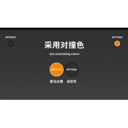 XIANGJUN XJ-3985A 3985A XJ3985A non  SIÊU XE ĐUA PORSCHE 911 bộ đồ chơi xếp lắp ráp ghép mô hình Speed Champions Racing Cars Đua Xe Công Thức 339 khối