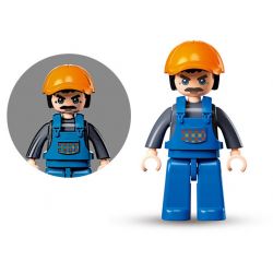 SLUBAN M38-B1155 B1155 1155 M38B1155 38-B1155 non  MÁY XÚC BÁNH LỐP E7 bộ đồ chơi xếp lắp ráp ghép mô hình  E7 WHEEL EXCAVATOR Kỹ Thuật Công Nghệ Cao Mô Hình Phương Tiện 353 khối