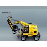 SLUBAN M38-B1155 B1155 1155 M38B1155 38-B1155 non  MÁY XÚC BÁNH LỐP E7 bộ đồ chơi xếp lắp ráp ghép mô hình  E7 WHEEL EXCAVATOR Kỹ Thuật Công Nghệ Cao Mô Hình Phương Tiện 353 khối