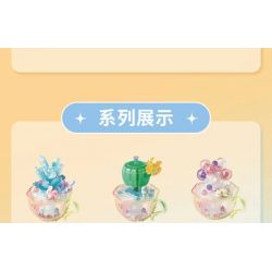 GEKKOSHA 804407 non  PHA LÊ MỌNG NƯỚC HOSHIOTOME bộ đồ chơi xếp lắp ráp ghép mô hình 100 khối