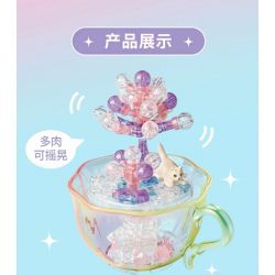 GEKKOSHA 804405 non  PHA LÊ MỌNG NƯỚC NGỌC CẦU VỒNG bộ đồ chơi xếp lắp ráp ghép mô hình 115 khối