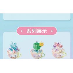 GEKKOSHA 804403 non  PHA LÊ MỌNG NƯỚC NGÀN TAI THỎ bộ đồ chơi xếp lắp ráp ghép mô hình 156 khối