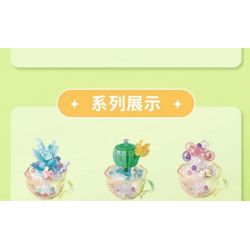 GEKKOSHA 804402 non  PHA LÊ MỌNG NƯỚC XIONG TONGZI bộ đồ chơi xếp lắp ráp ghép mô hình 197 khối