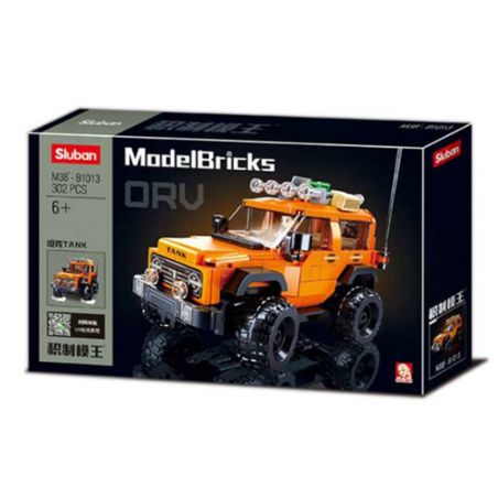 SLUBAN M38-B1013 B1013 1013 M38B1013 38-B1013 non  VUA CỦA MÔ HÌNH SẢN PHẨM XE ĐỊA ORV TANK 300 bộ đồ chơi xếp lắp ráp ghép mô hình Racers Đua Tốc Độ 317 khối